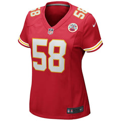 Derrick Thomas Kansas City Chiefs Women's Game Retired Player Jersey - Red | Nike cheap