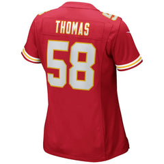 Derrick Thomas Kansas City Chiefs Women's Game Retired Player Jersey - Red | Nike cheap