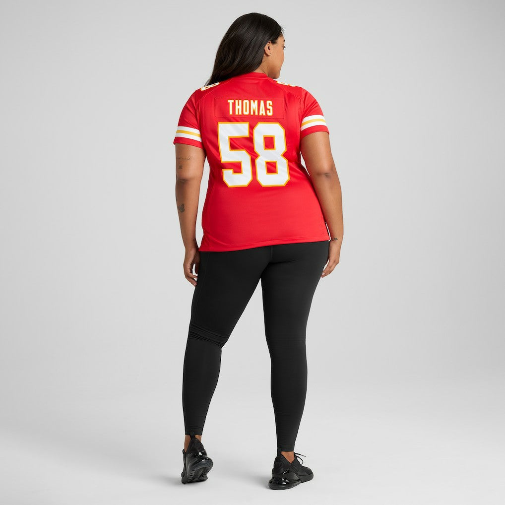 Derrick Thomas Kansas City Chiefs Women's Game Retired Player Jersey - Red | Nike cheap