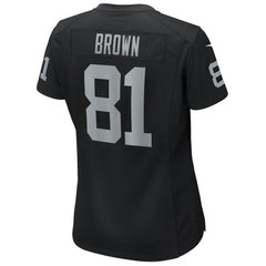 Tim Brown Las Vegas Raiders Women's Game Retired Player Jersey - Black | Nike cheap