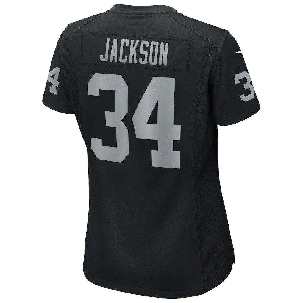 Bo Jackson Las Vegas Raiders Women's Game Retired Player Jersey - Black | Nike cheap