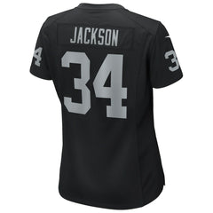 Bo Jackson Las Vegas Raiders Women's Game Retired Player Jersey - Black | Nike cheap