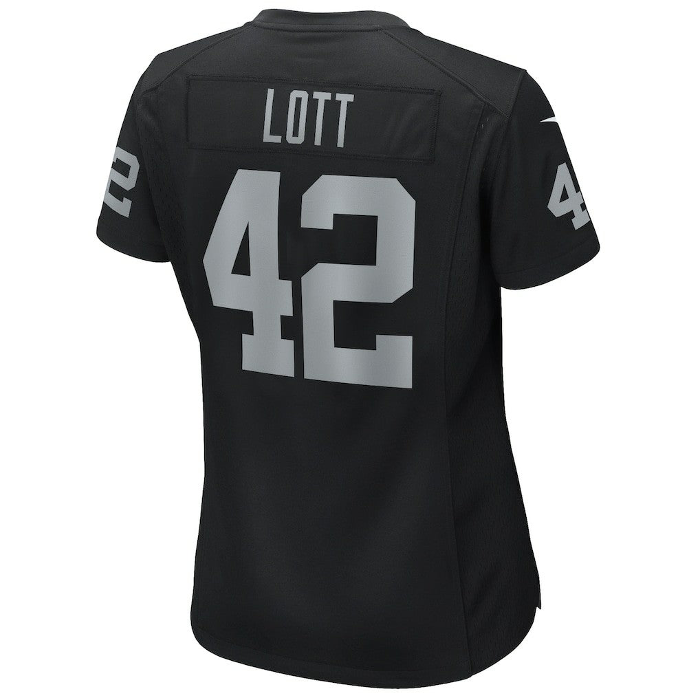 Ronnie Lott Las Vegas Raiders Women's Game Retired Player Jersey - Black | Nike outlet