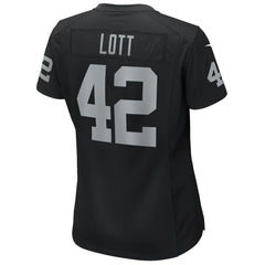 Ronnie Lott Las Vegas Raiders Women's Game Retired Player Jersey - Black | Nike outlet