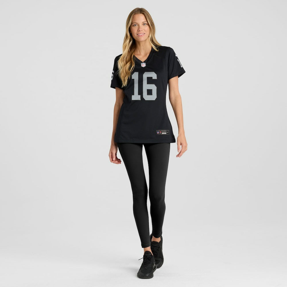 Jim Plunkett Las Vegas Raiders Women's Game Retired Player Jersey - Black | Nike sale