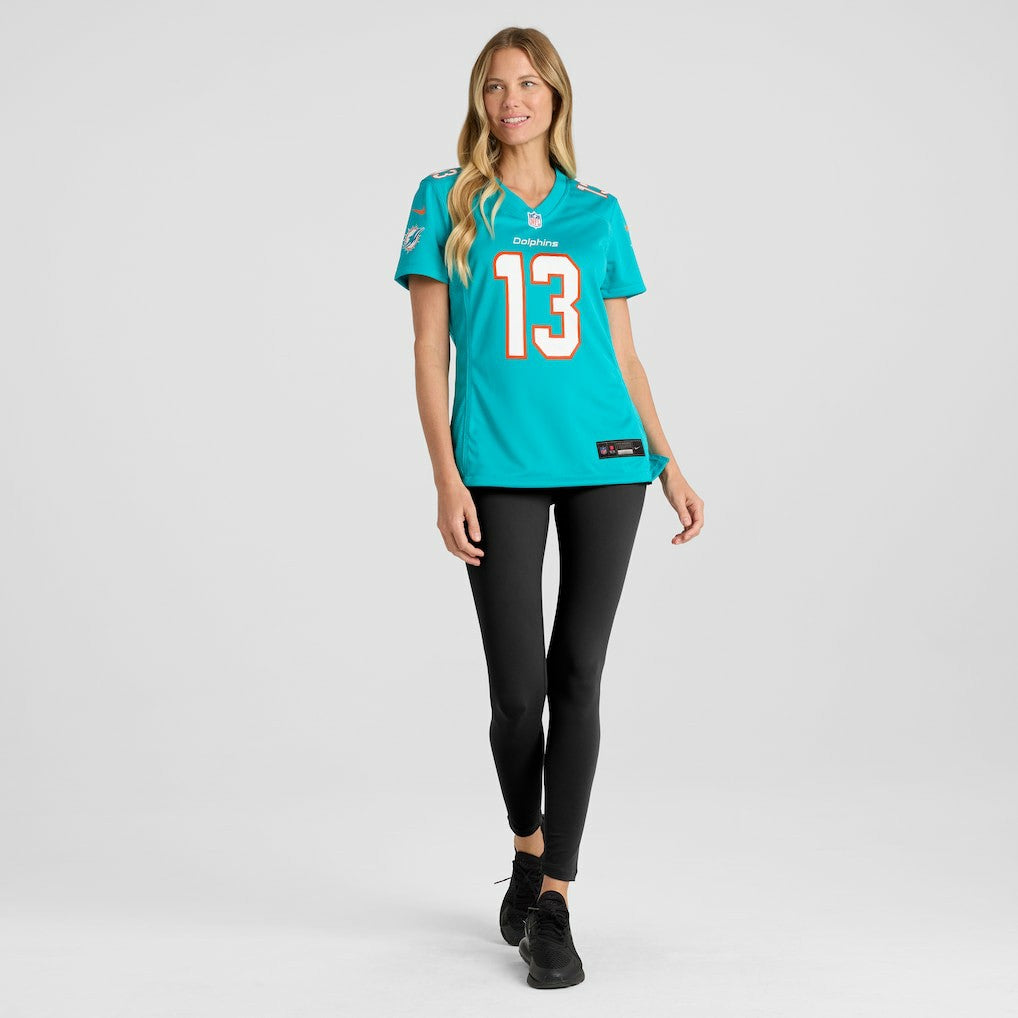 Dan Marino Miami Dolphins Women's Game Retired Player Jersey - Aqua | Nike for sale