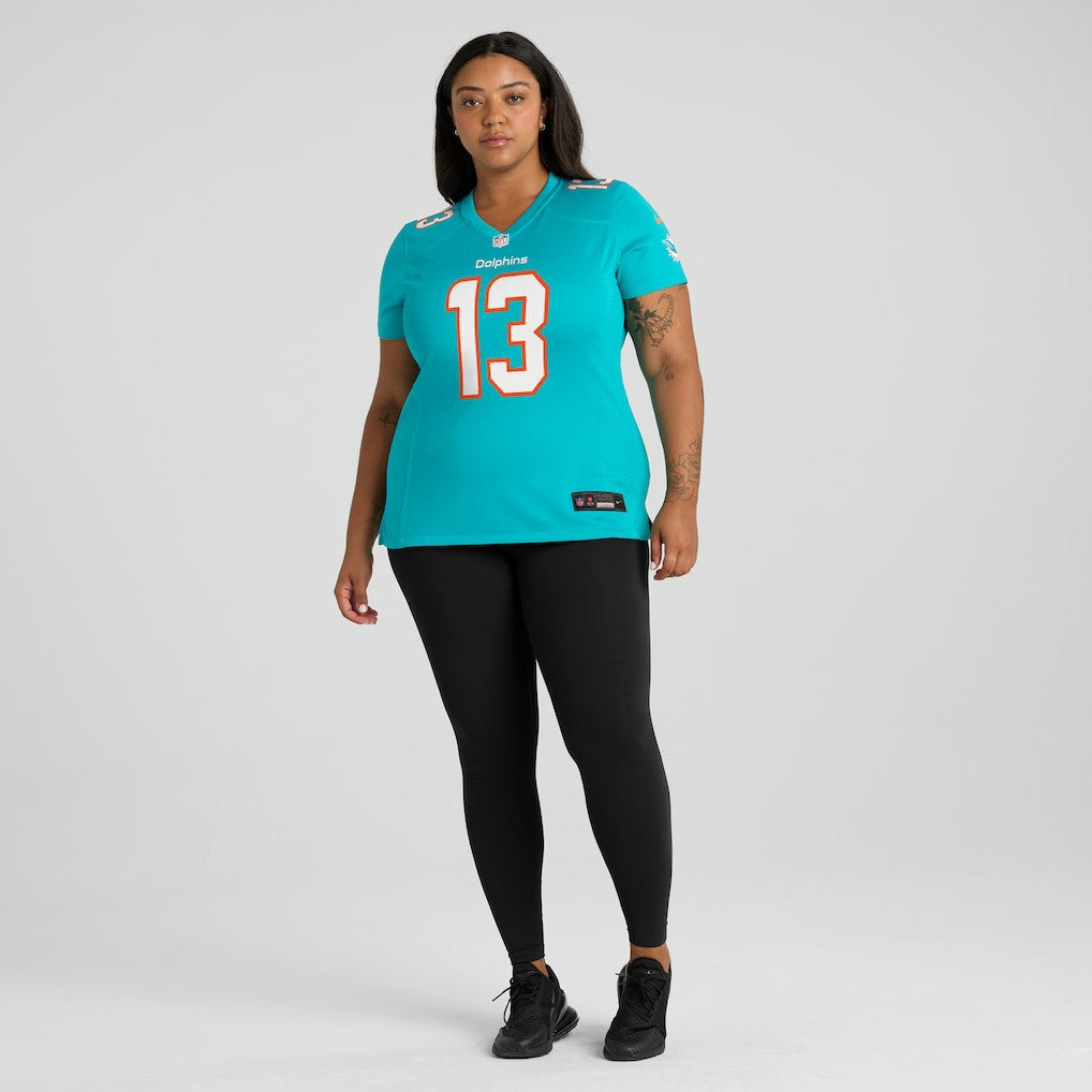 Dan Marino Miami Dolphins Women's Game Retired Player Jersey - Aqua | Nike for sale