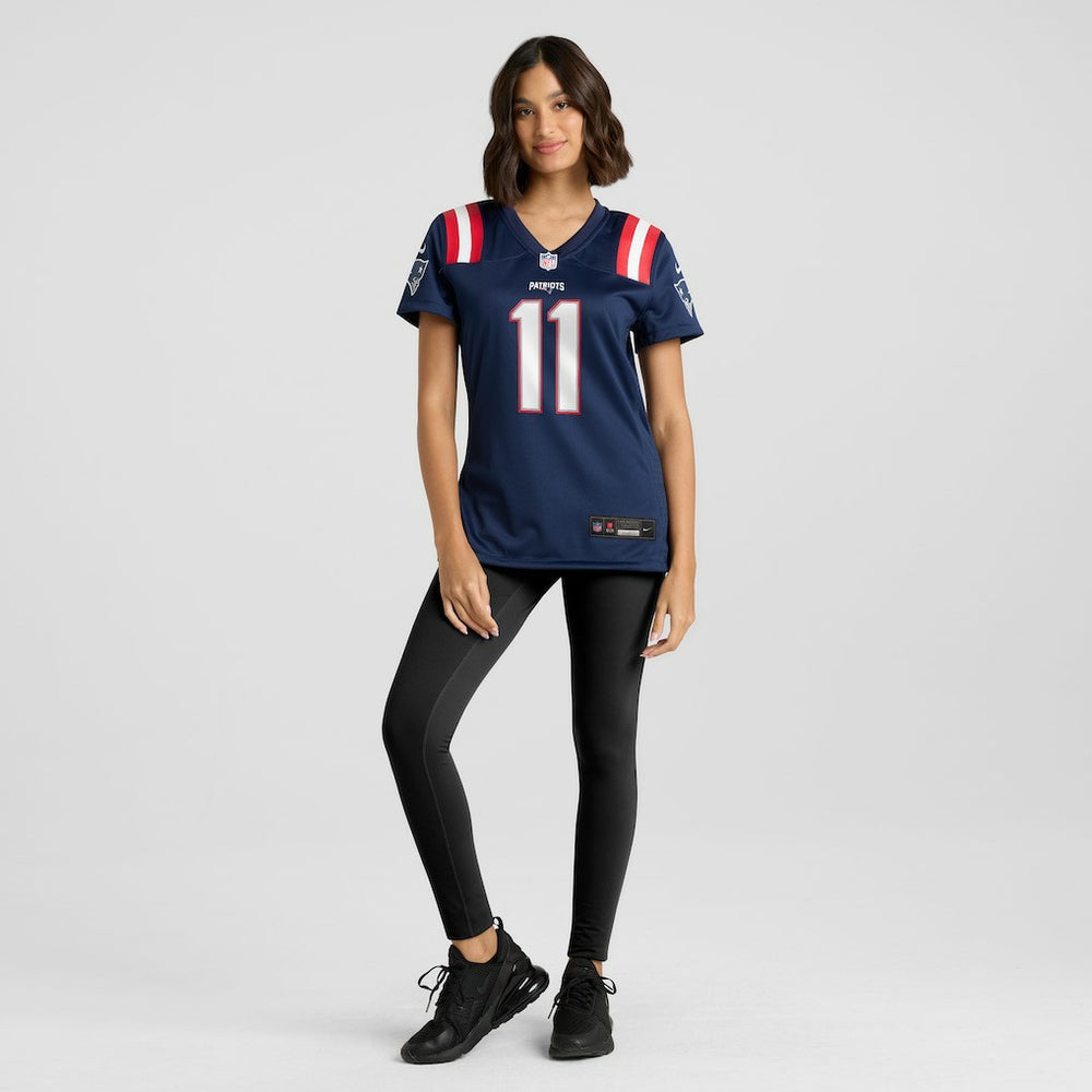 Drew Bledsoe New England Patriots Women's Game Retired Player Jersey - Navy | Nike online