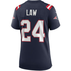 Ty Law New England Patriots Women's Game Retired Player Jersey - Navy | Nike cheap