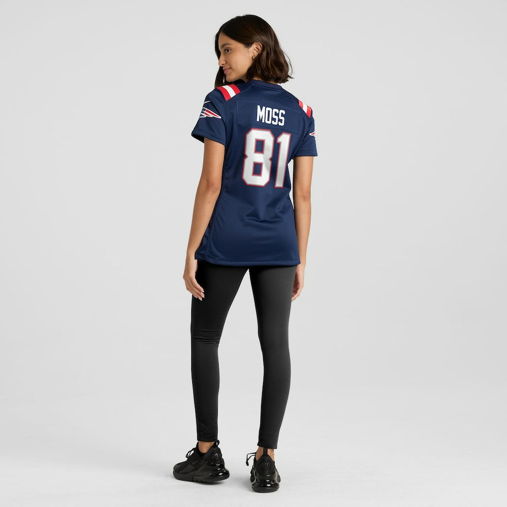 Randy Moss New England Patriots Women's Game Retired Player Jersey - Navy | Nike sale