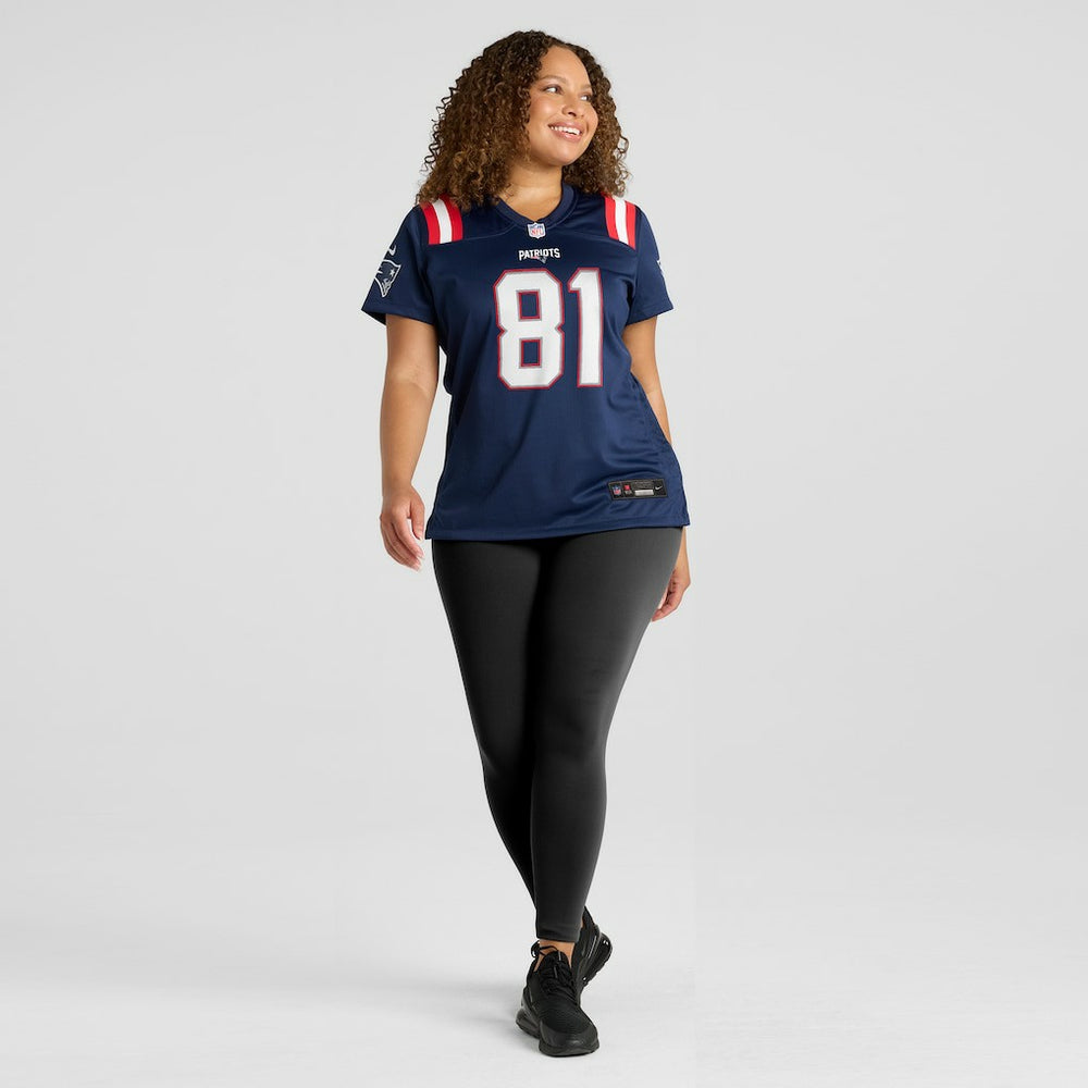 Randy Moss New England Patriots Women's Game Retired Player Jersey - Navy | Nike sale