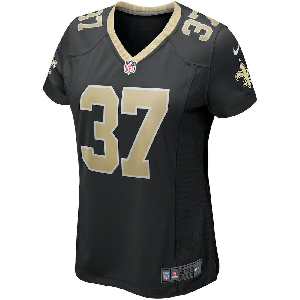Steve Gleason New Orleans Saints Women's Game Retired Player Jersey - Black | Nike outlet