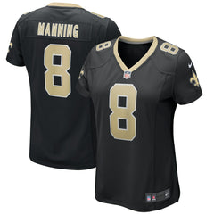 Archie Manning New Orleans Saints Women's Game Retired Player Jersey - Black | Nike cheap
