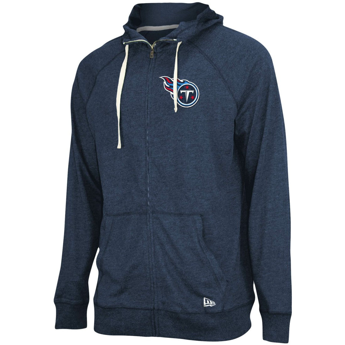 Tennessee Titans New Era In Season Hoodie Full-Zip Jacket - Heathered Navy outlet
