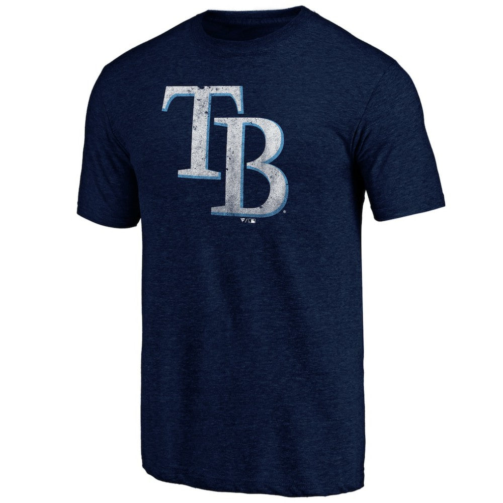 Tampa Bay Rays Father's Day Greatest Dad Tri-Blend T-Shirt - Navy