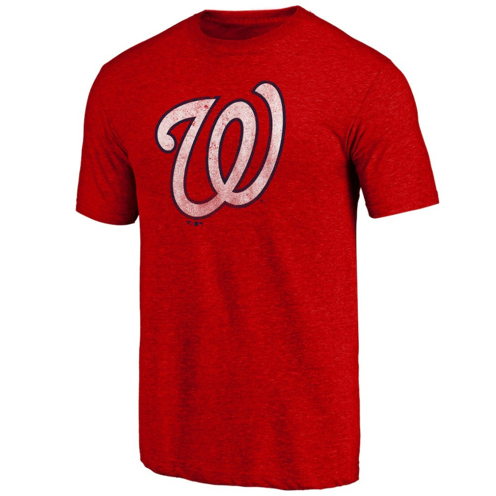 Washington Nationals Father's Day Greatest Dad Tri-Blend T-Shirt - Red
