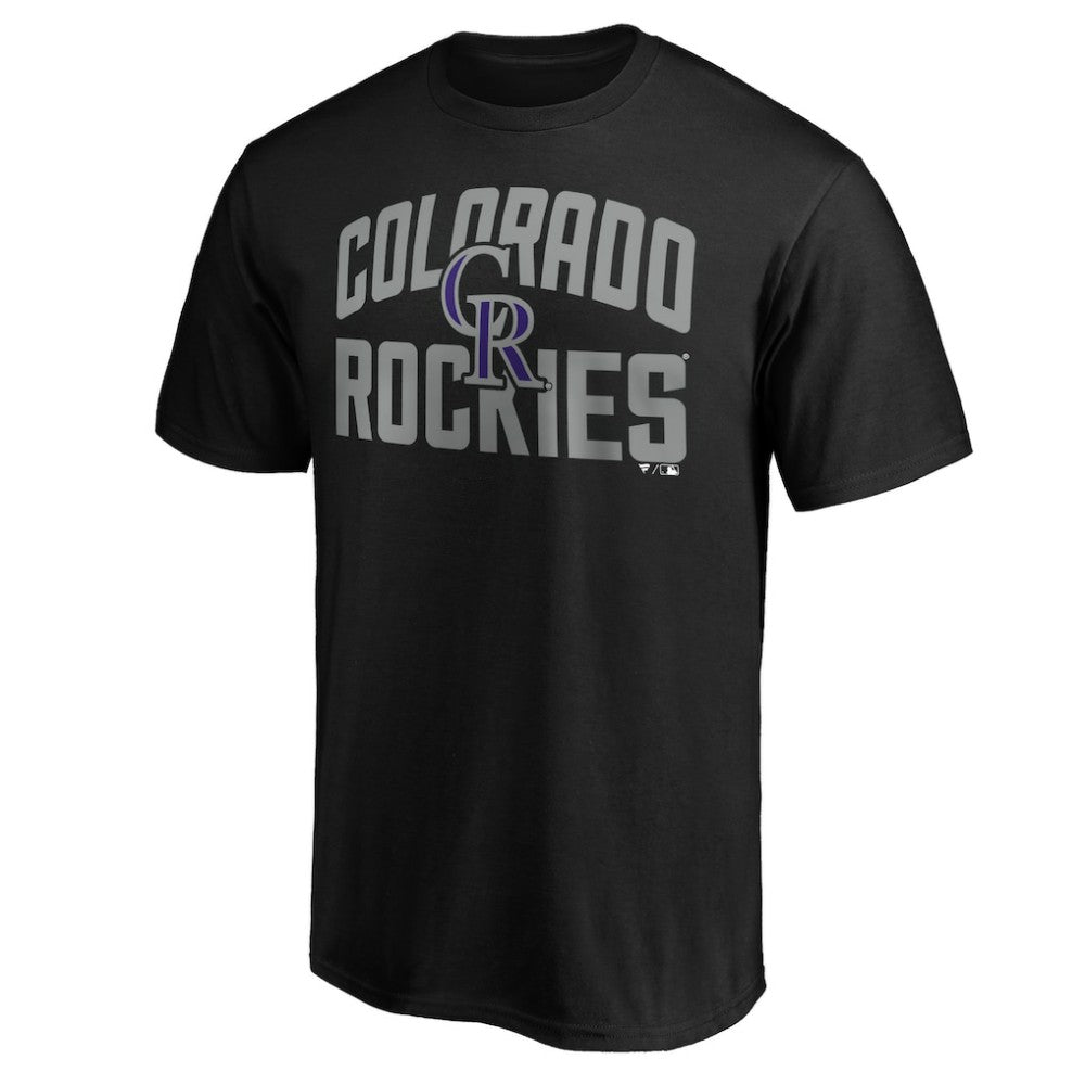 Colorado Rockies Father's Day #1 Dad T-Shirt - Black