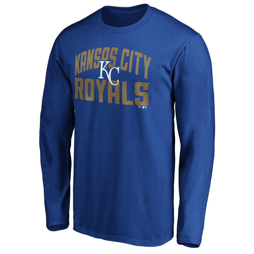 Kansas City Royals Father's Day #1 Dad Long Sleeve T-Shirt - Royal