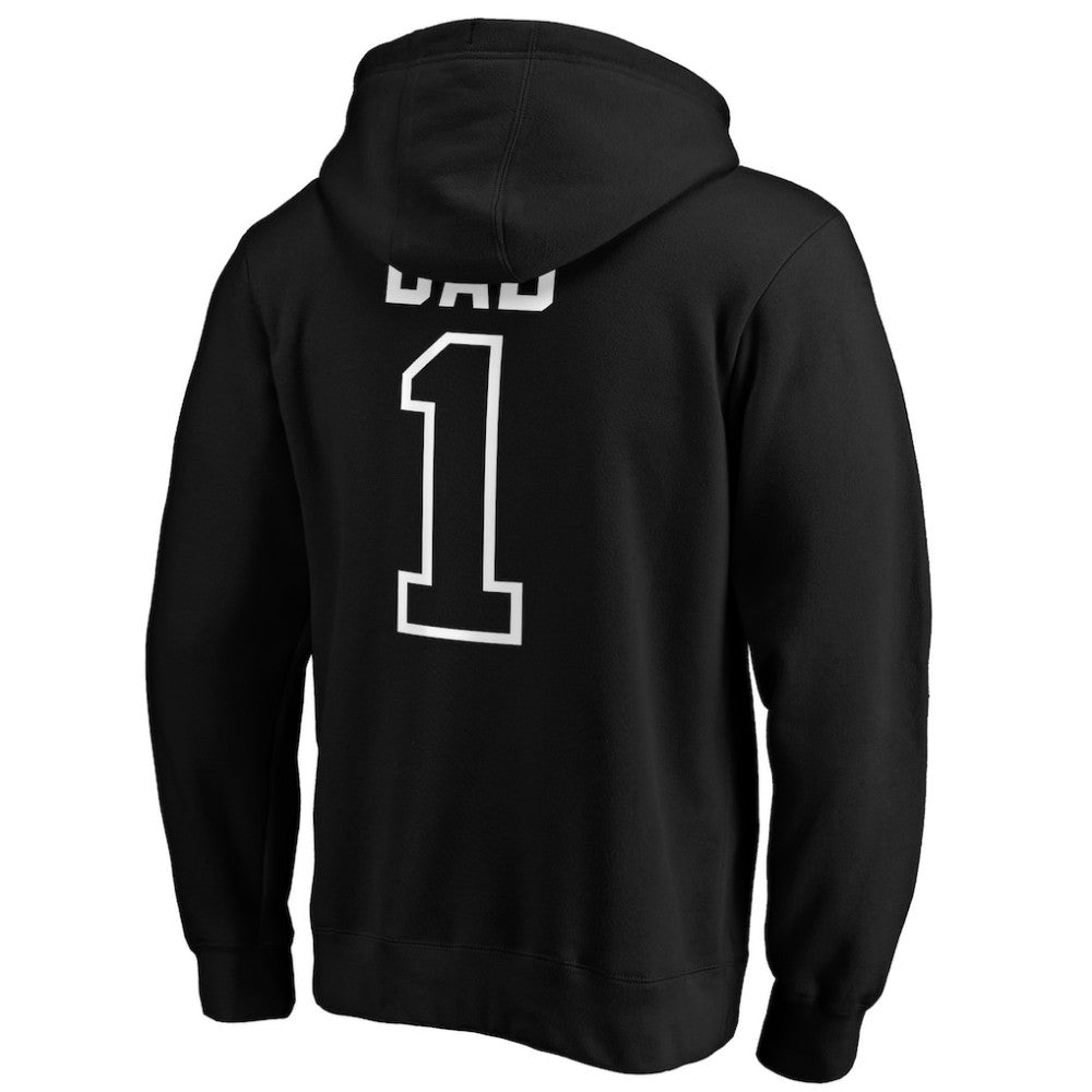 Chicago White Sox Father's Day #1 Dad Pullover Hoodie - Black