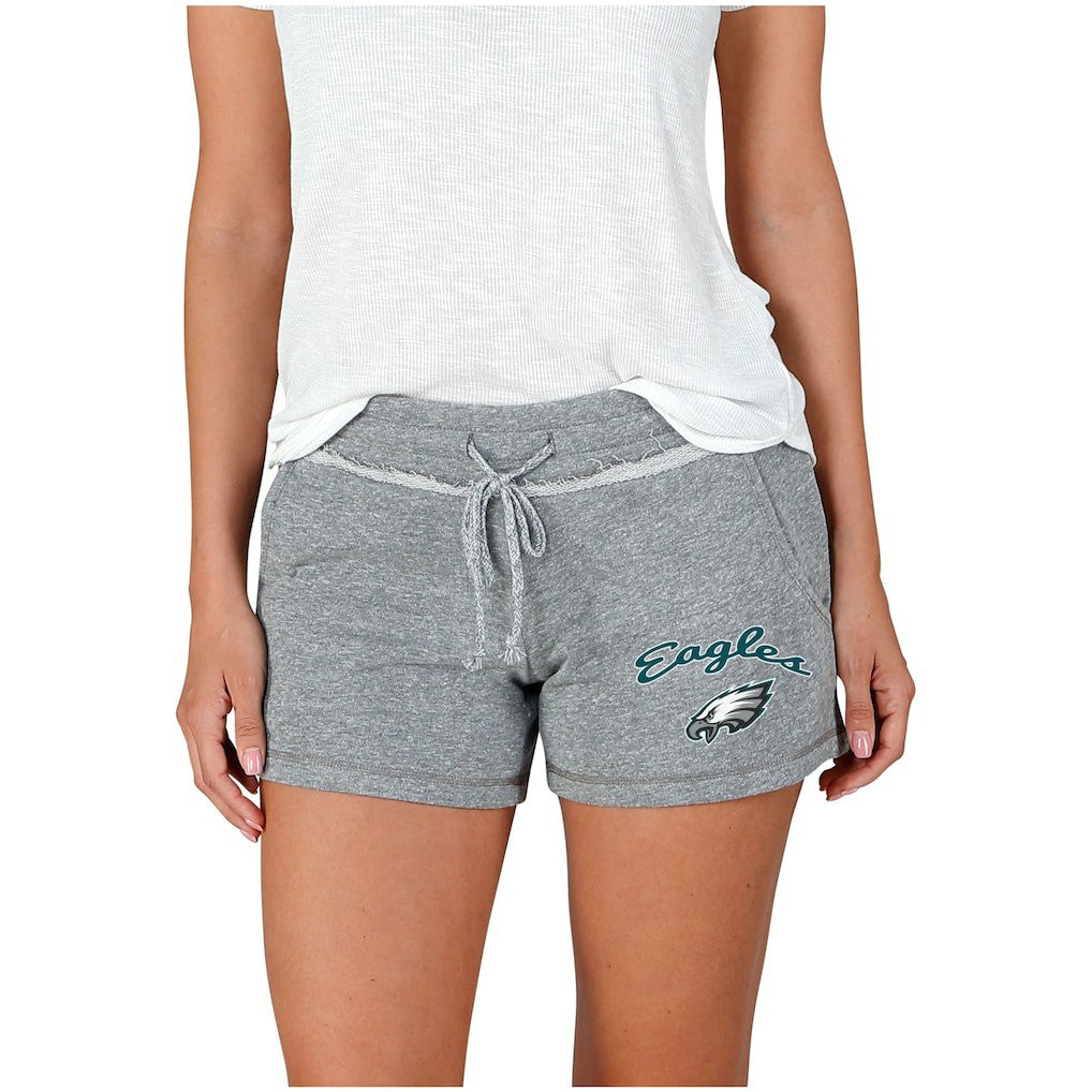 Philadelphia Eagles Concepts Sport Women's Mainstream Terry Shorts - Gray cheap