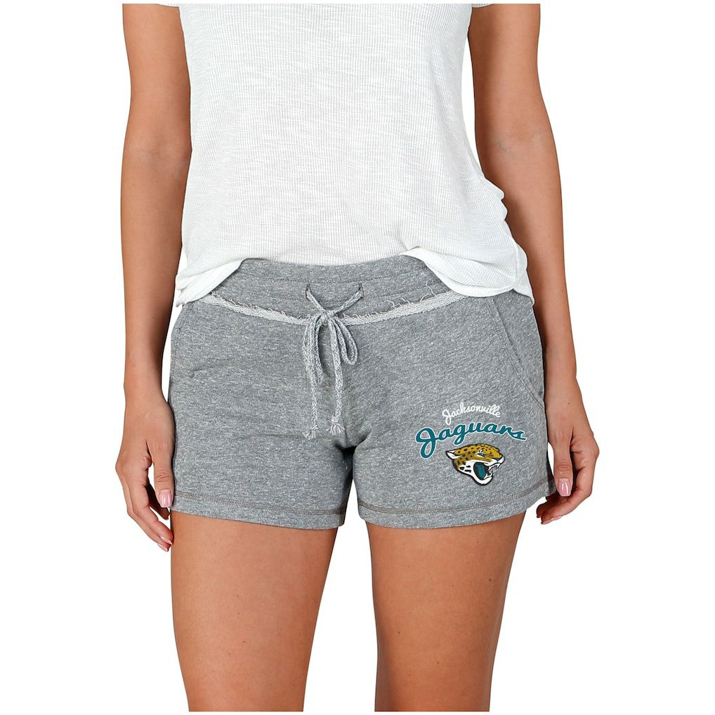 Jacksonville Jaguars Concepts Sport Women's Mainstream Terry Shorts - Gray sale