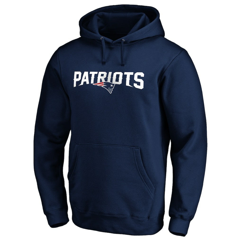New England Patriots #1 Dad Pullover Hoodie - Navy on sale