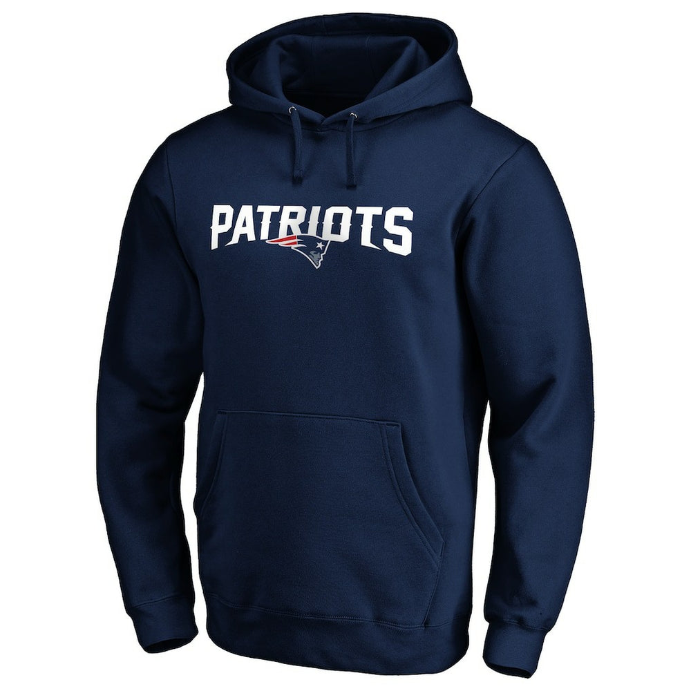 New England Patriots #1 Dad Pullover Hoodie - Navy on sale