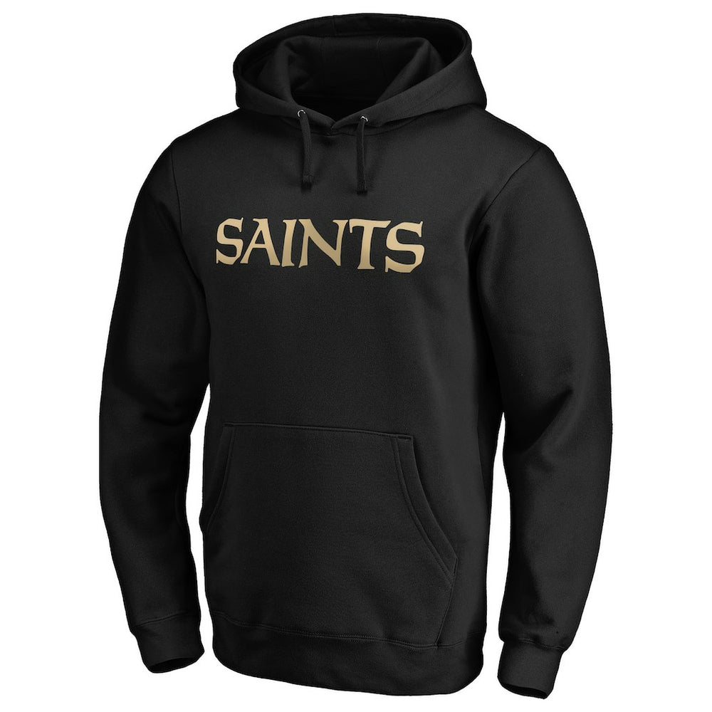 New Orleans Saints #1 Dad Pullover Hoodie - Black cheap