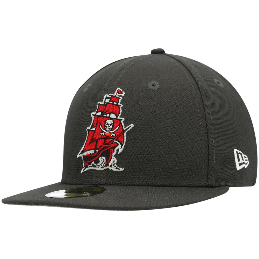 Tampa Bay Buccaneers New Era Omaha 59FIFTY Fitted Hat - Pewter online