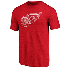 Detroit Red Wings Greatest Dad Tri-Blend T-Shirt Red