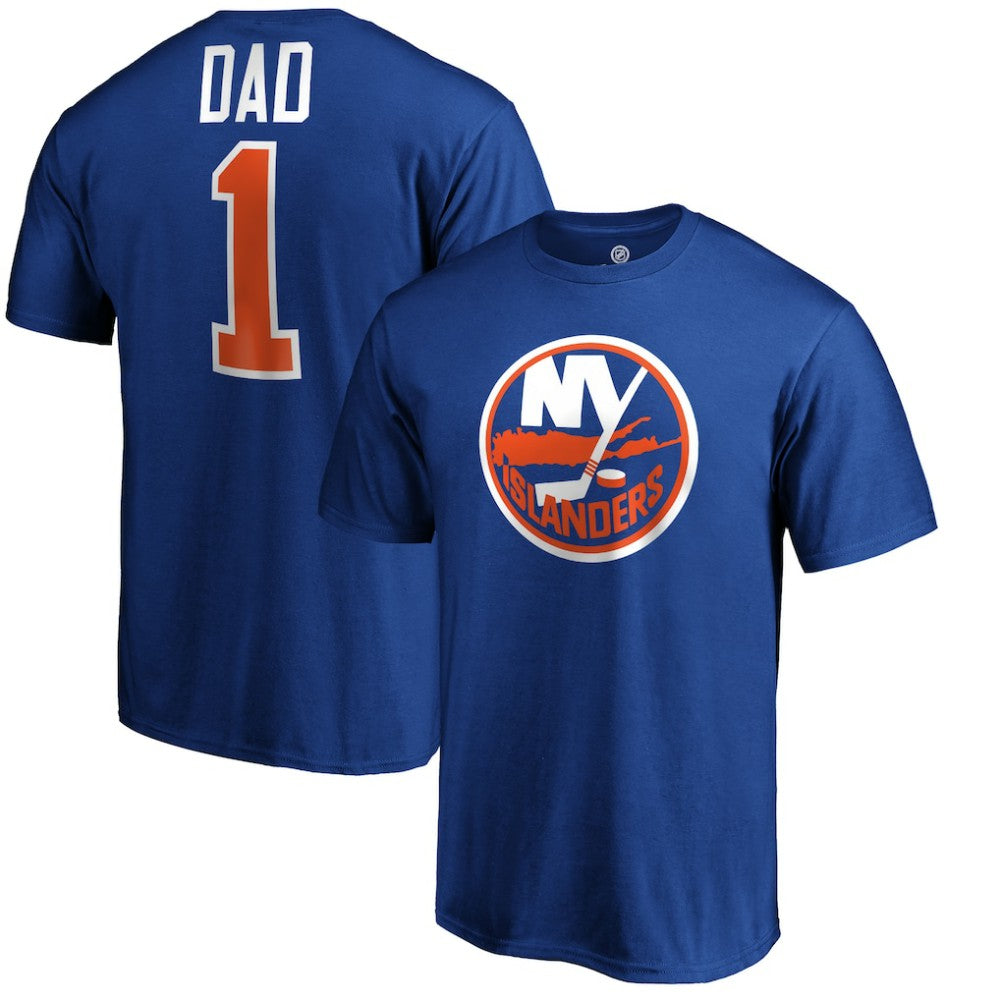 New York Islanders #1 Dad T-Shirt Royal