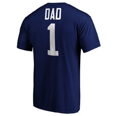 Tampa Bay Lightning #1 Dad T-Shirt Blue