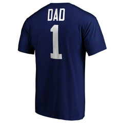 Toronto Maple Leafs #1 Dad T-Shirt Blue