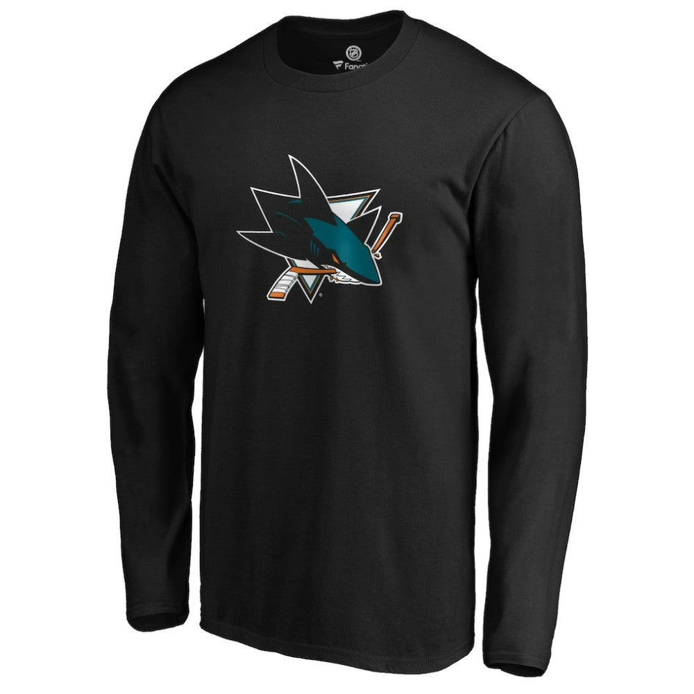 San Jose Sharks #1 Dad Long Sleeve T-Shirt Black