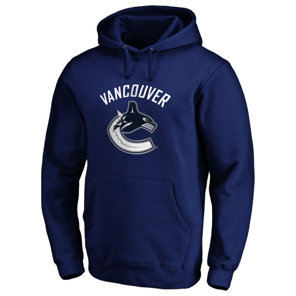 Vancouver Canucks #1 Dad Pullover Hoodie Blue