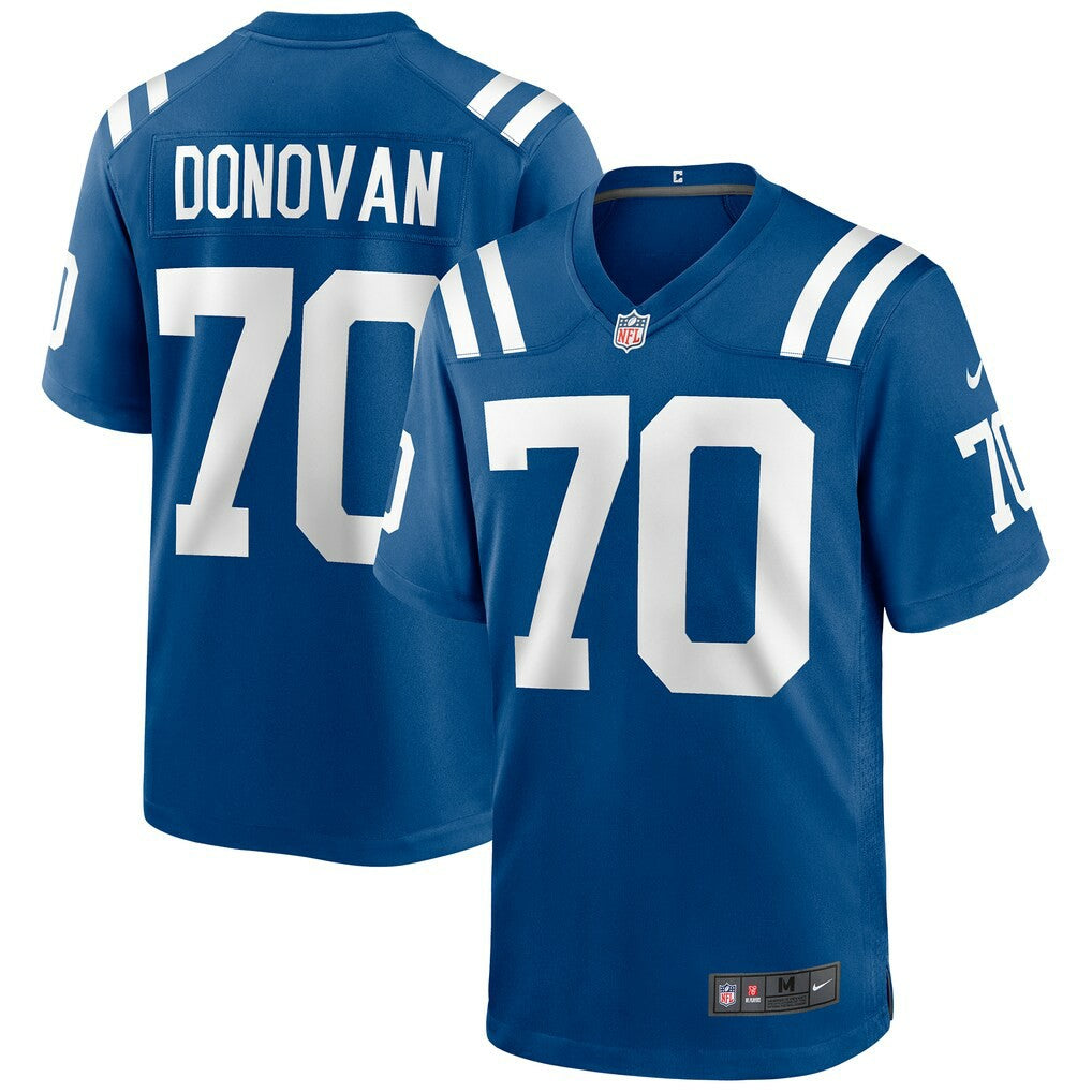 Art Donovan Indianapolis Colts Game Retired Player Jersey - Royal | Nike outlet