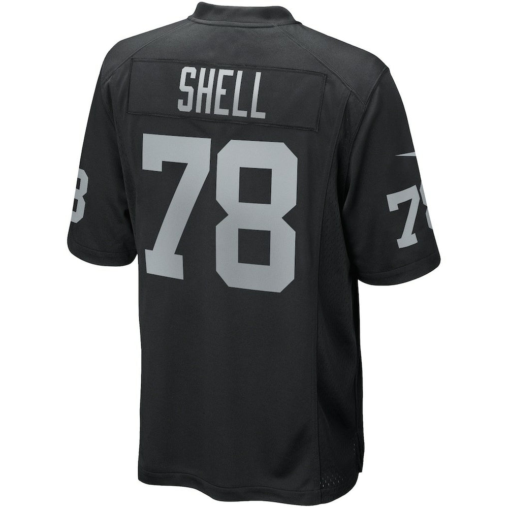 Art Shell Las Vegas Raiders Game Retired Player Jersey - Black | Nike for sale