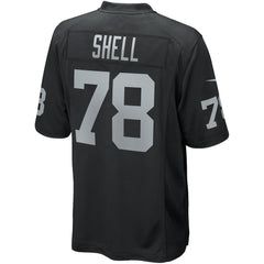 Art Shell Las Vegas Raiders Game Retired Player Jersey - Black | Nike for sale