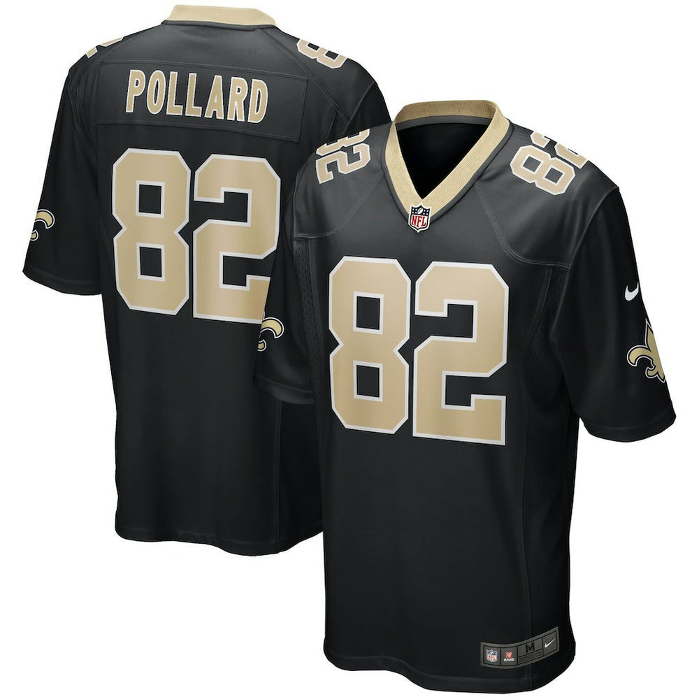 Bob Pollard New Orleans Saints Game Retired Player Jersey - Black | Nike for sale