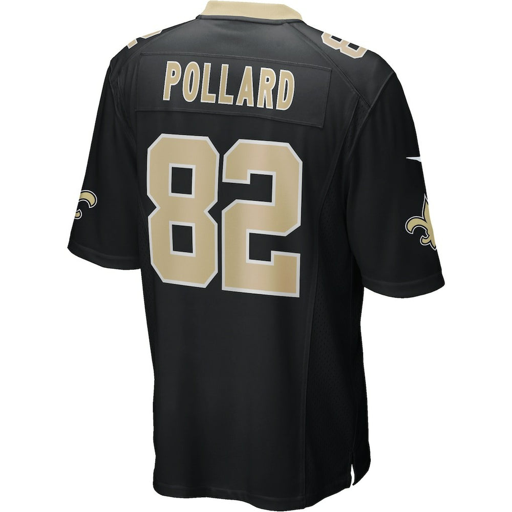 Bob Pollard New Orleans Saints Game Retired Player Jersey - Black | Nike for sale