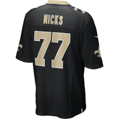 Carl Nicks New Orleans Saints Game Retired Player Jersey - Black | Nike for sale