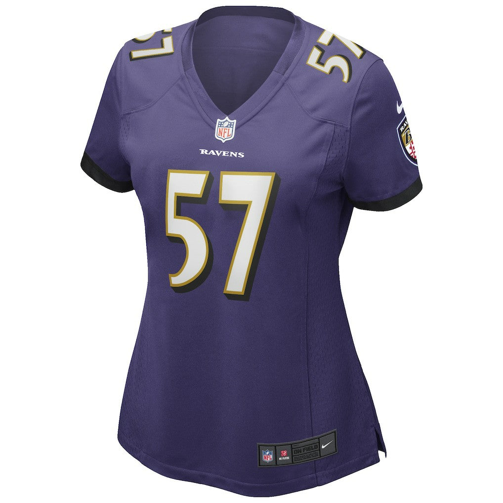 Bart Scott Baltimore Ravens Women's Game Retired Player Jersey - Purple | Nike discount
