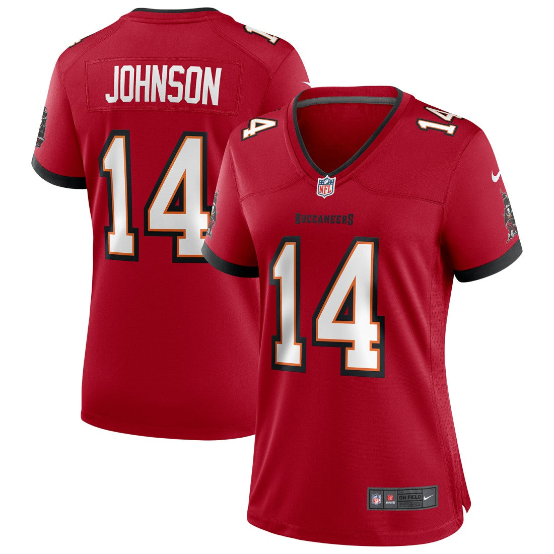 Brad Johnson Tampa Bay Buccaneers Women's Game Retired Player Jersey - Red | Nike online