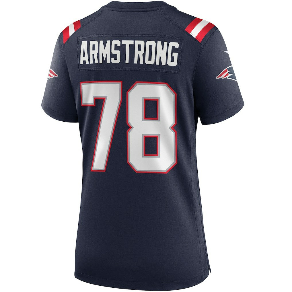 Bruce Armstrong New England Patriots Women's Game Retired Player Jersey - Navy | Nike on sale