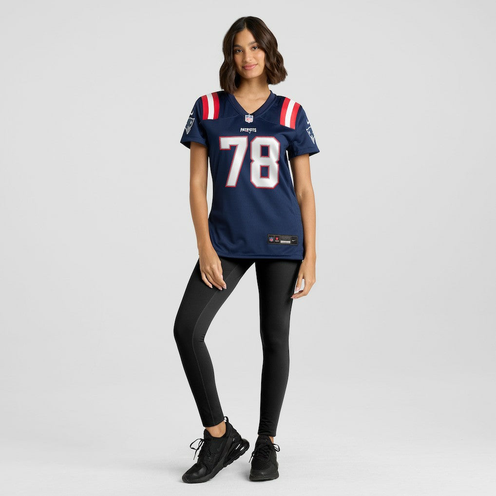 Bruce Armstrong New England Patriots Women's Game Retired Player Jersey - Navy | Nike on sale
