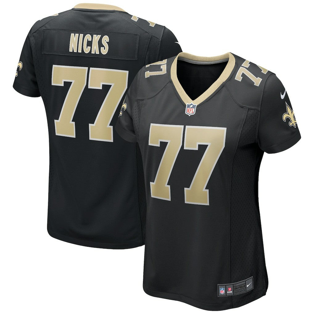 Carl Nicks New Orleans Saints Women's Game Retired Player Jersey - Black | Nike sale