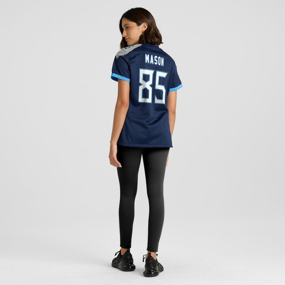 Derrick Mason Tennessee Titans Women's Game Retired Player Jersey - Navy | Nike on sale