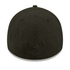 Atlanta Falcons New Era Black On Black Alternate Logo 39THIRTY Flex Hat discount