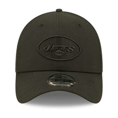New York Jets New Era Black On Black 39THIRTY Flex Hat for sale