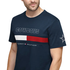 Dallas Cowboys Tommy Hilfiger Insert T-Shirt - Navy for sale